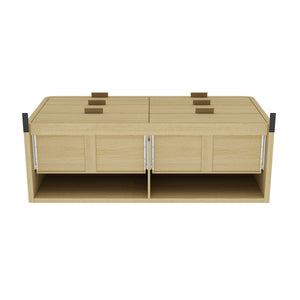 Grace - Double Dresser With 6 Drawers - Oak