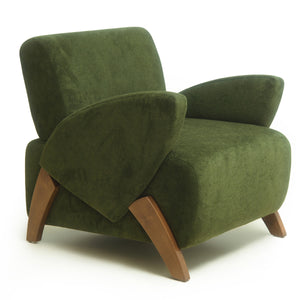 Velvet Fabric Decorative Lounge Chair