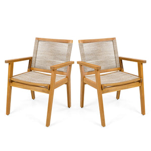 Outdoor Rope Dining Chair (Set of 2)