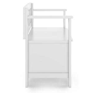 Amherst - Small Transitional Entryway Storage Bench