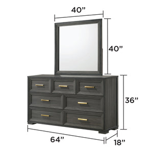 Colorado - Bedroom Set With Upholstered LED Headboard