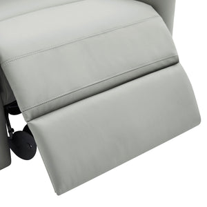Manual Recliner Swivel Rocking Chair With 8 Point Massage And Heating