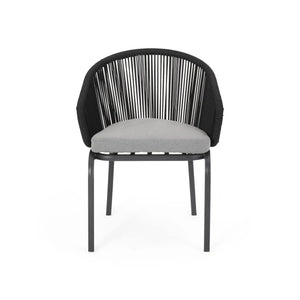 Outdoor Wicker Chair With Powder Coated Iron Legs - Best Buy Furniture