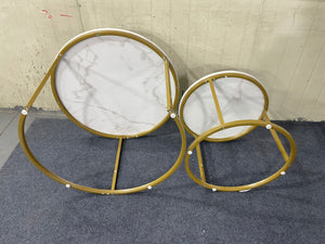 27.6in Nesting Coffee Table Set of 2