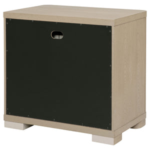 Mirador - 2 Drawer Nightstand Bedside Table - Natural