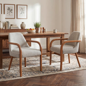 Set of 2 Mid-Century Dining Chairs