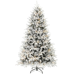 Snowy Frosted Artificial Christmas Tree