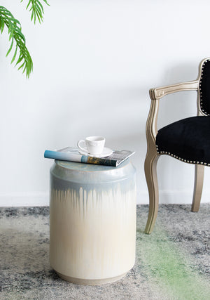 Florence Reactive Glaze Ceramic Garden Stool
