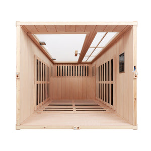 Deluxe One Person Far Infrared Hemlock Sauna Room