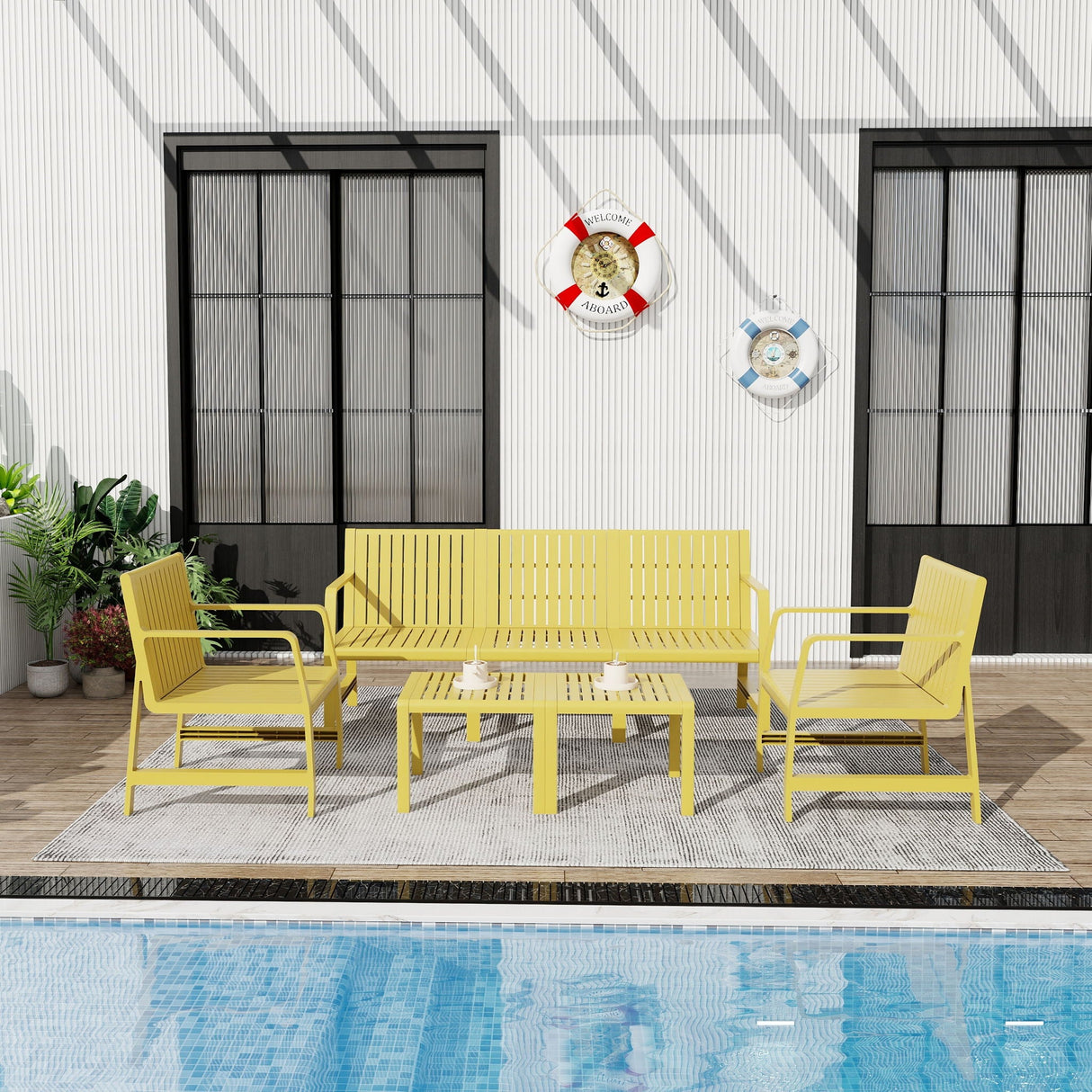 Waterproof Durable 2-Piece Outdoor Furniture Set