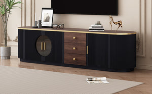 Vibe Haus 70.8'' Modern Minimalist TV Stand for TVs up to 80 Inches