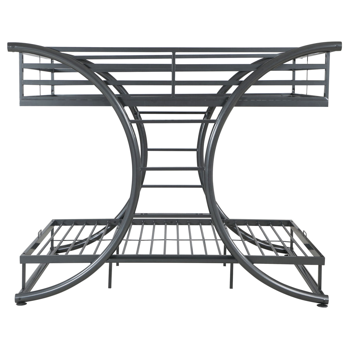 Weston - Bunk Bed Full Over Full - Gunmetal
