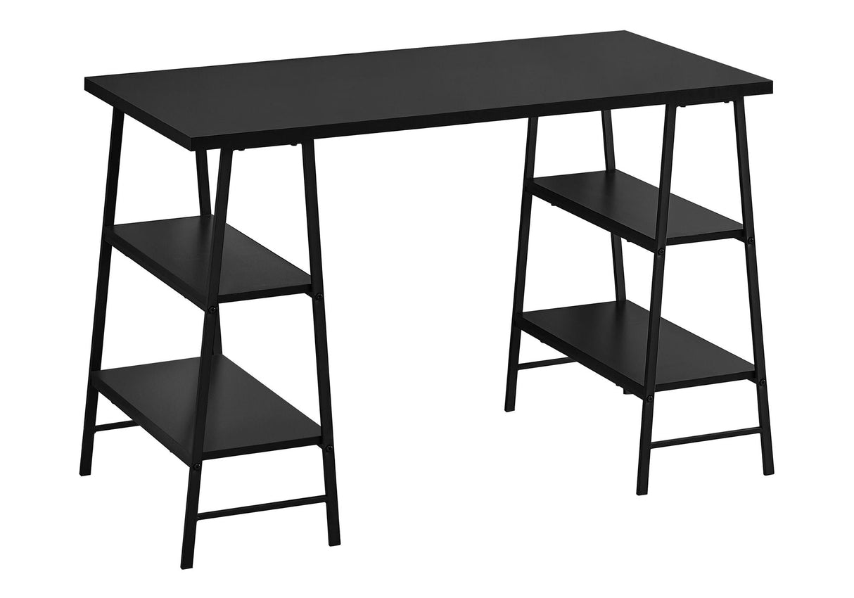 Computer Desk For Home Office, Storage Shelves, Industrial Design - Best Buy Furniture