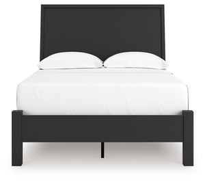 Danziar - Panel Bed With Low Footboard