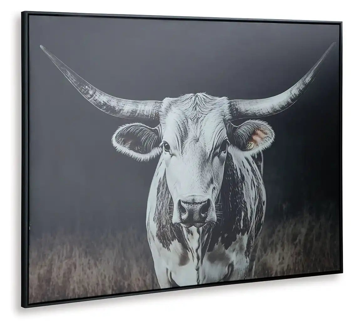 Harlandale - Wall Art - Black / White / Brown - Best Buy Furniture