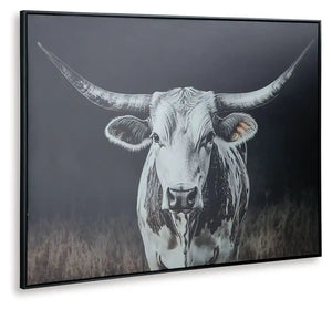 Harlandale - Wall Art - Black / White / Brown - Best Buy Furniture