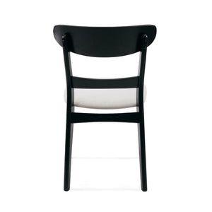 Mid Century Dining Chairs With Cushioned Seats And Wood Frame (Set of 2)