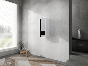 12" Bathroom Side Cabinet with Soft Close Doors