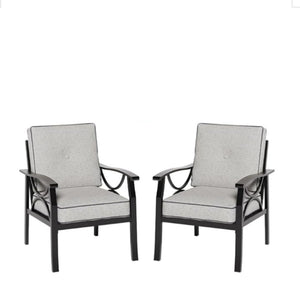 Patio Furniture Set & Coffee Table And Cushions For Backyard