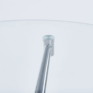 Compact Dining Table With Glass Top
