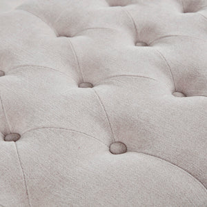 Elegant Design Tufted Top, Soft Close Storage Bench