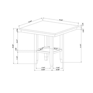 Claui - Bar Table - Natural