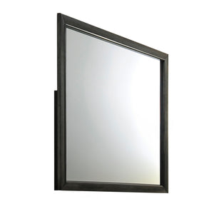 Carine - Mirror - Gray - Best Buy Furniture