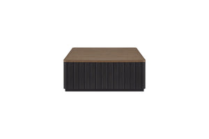 Channel - Cocktail Table With Casters - Black