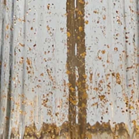 Bakersboro - Glass Table Lamp - Clear / Gold Finish - Best Buy Furniture