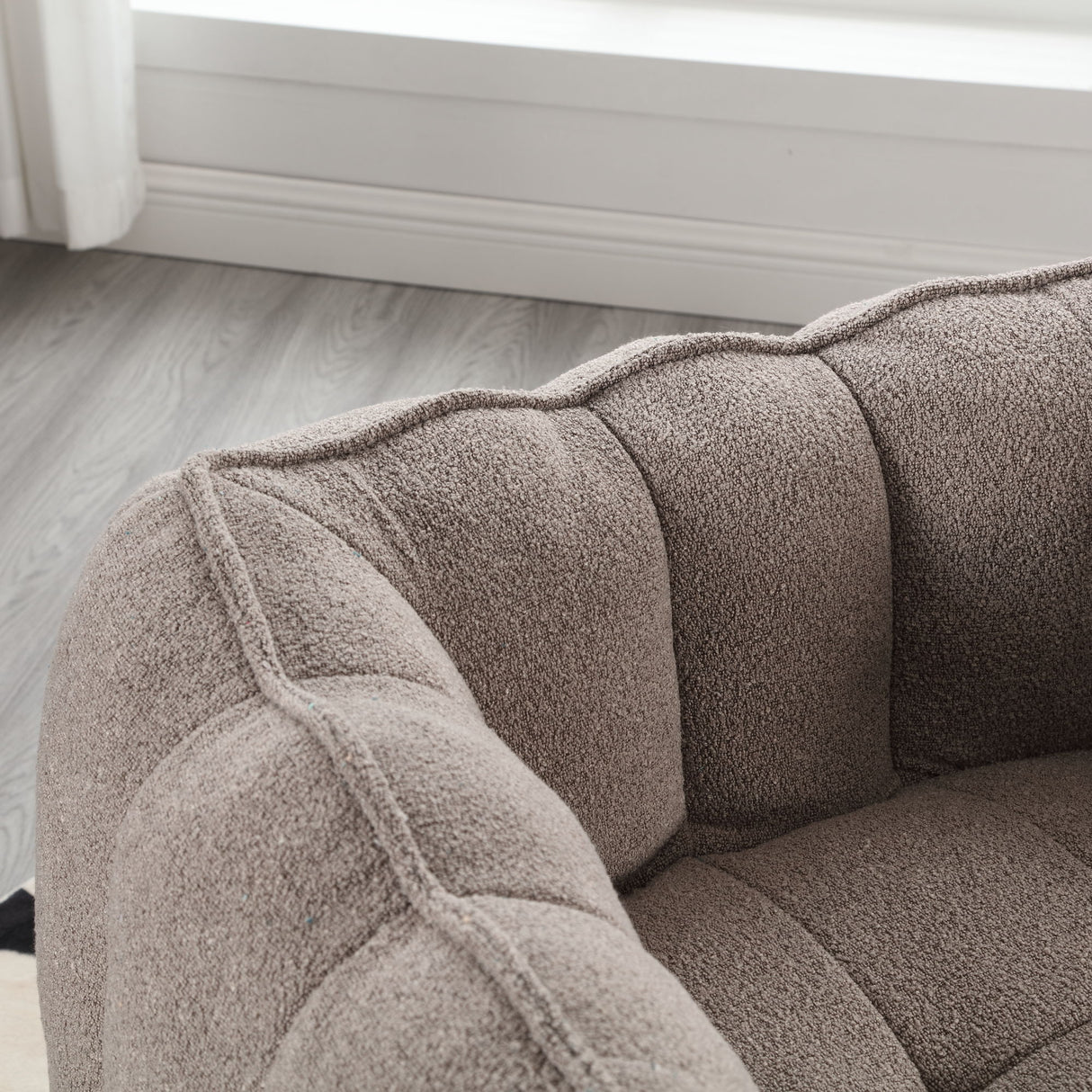 Soft Bean Bag Chair With High Resilient Foam
