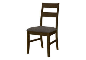 Dining Chair, Upholstered, Side, Dining Room, Transitional (Set of 2) - Brown - Best Buy Furniture
