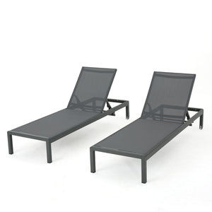 Outdoor Patio Chaise Lounge With 5 Reclining Positions - Best Buy Furniture