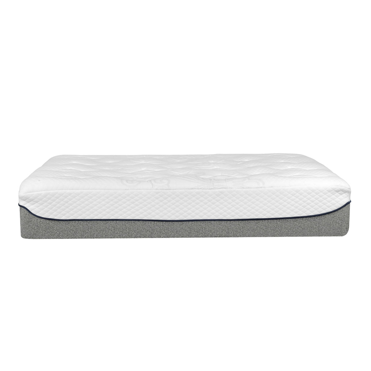 13" Ultra Plush Gel Memory Foam Mattress For Bed With Double Layered Jacquard Cover - Gray / White - King