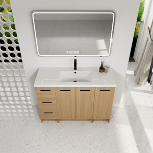 Floating Bathroom Vanity With Sink, Modular Cabinet
