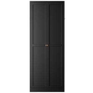 Kitchen Pantry Cabinet With 4 Adjustable Shelves, Heavy Duty Freestanding Organizer