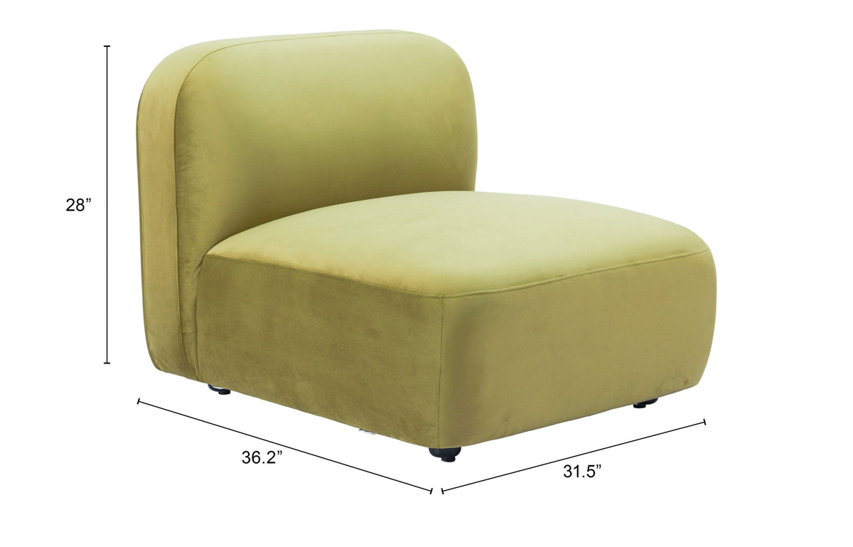 Zuo Modern Biak Middle Chair