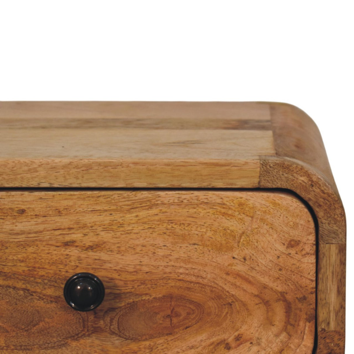 Avora Mini Wall-Mounted Oak-ish Nightstand, 1-Drawer
