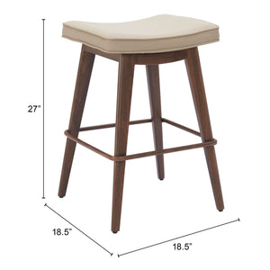 Zuo Modern Divat Counter Stool (Set of 2)