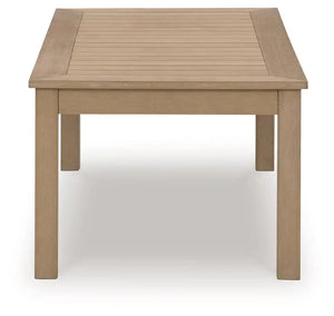 Hallow Creek - Rectangular Cocktail Table - Driftwood - Best Buy Furniture