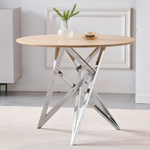 37-Inch Round Dining Table