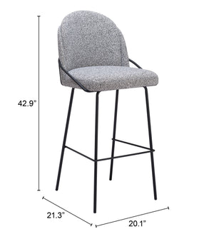 Zuo Modern Jambi Barstool (Set of 2)