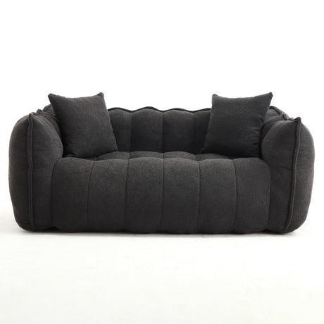 Cozy Beanbag Chair With High Resilience Foam Core For 2