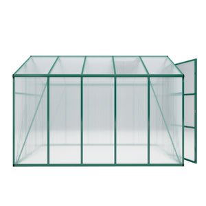 Polycarbonate Walk-In house, Raised Base For Outdoor In All Season