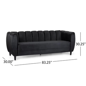 Miranda - Modern Glam Velvet 3 Seater Sofa - Best Buy Furniture