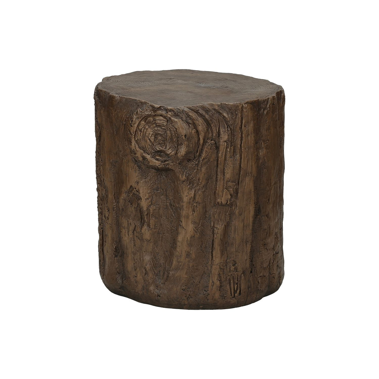 Contemporary Round Accent Table, Indoor / Outdoor