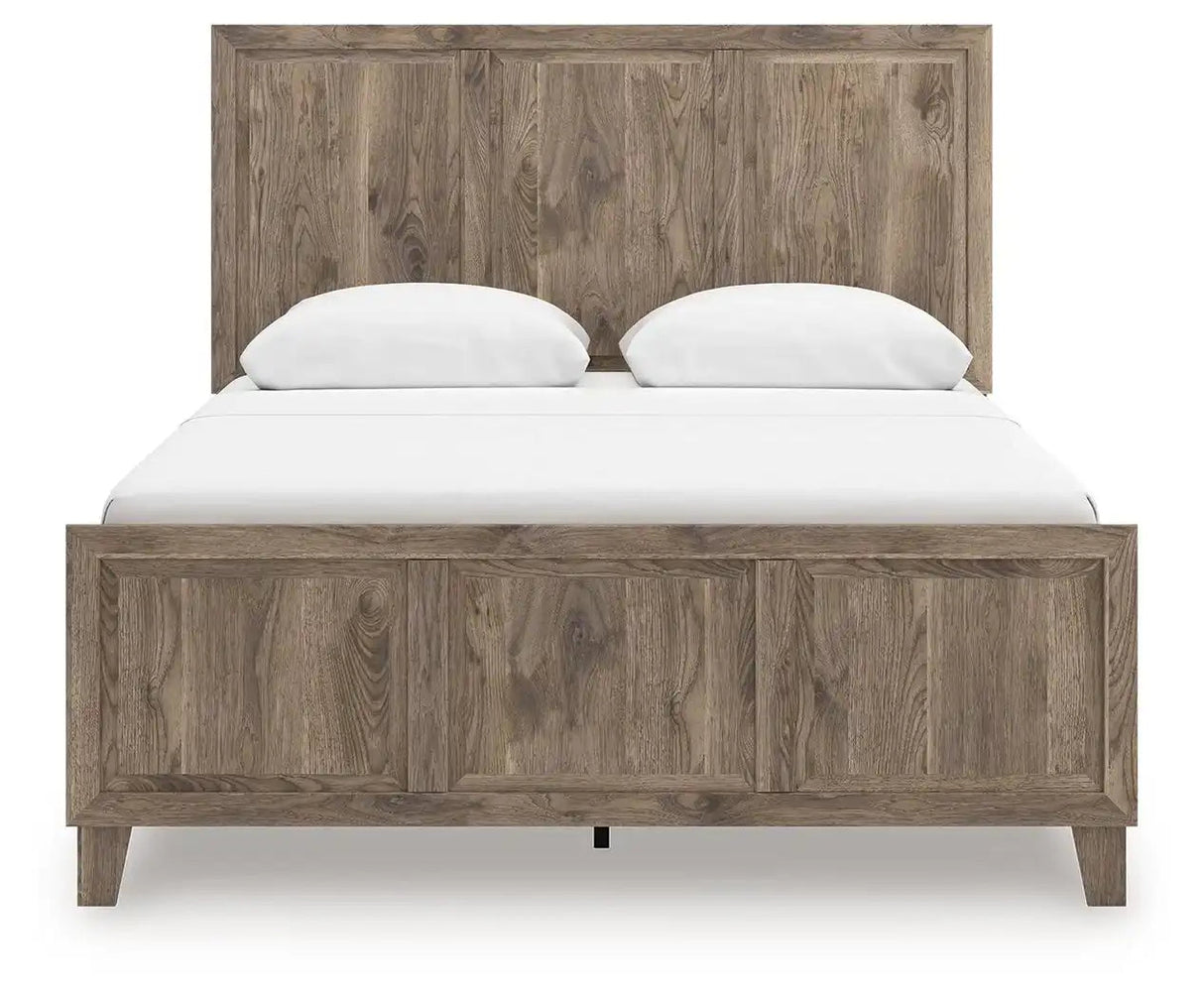 Rusticott - Panel Bed - Best Buy Furniture