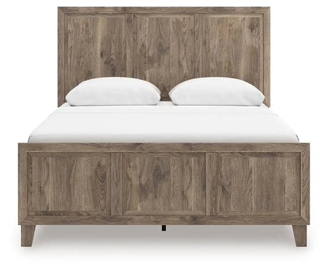 Rusticott - Panel Bed - Best Buy Furniture