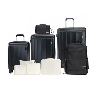 9-Piece-Black-Luggage-Set-by-GigaTech-with-TSA-Lock-Luggage-Sets