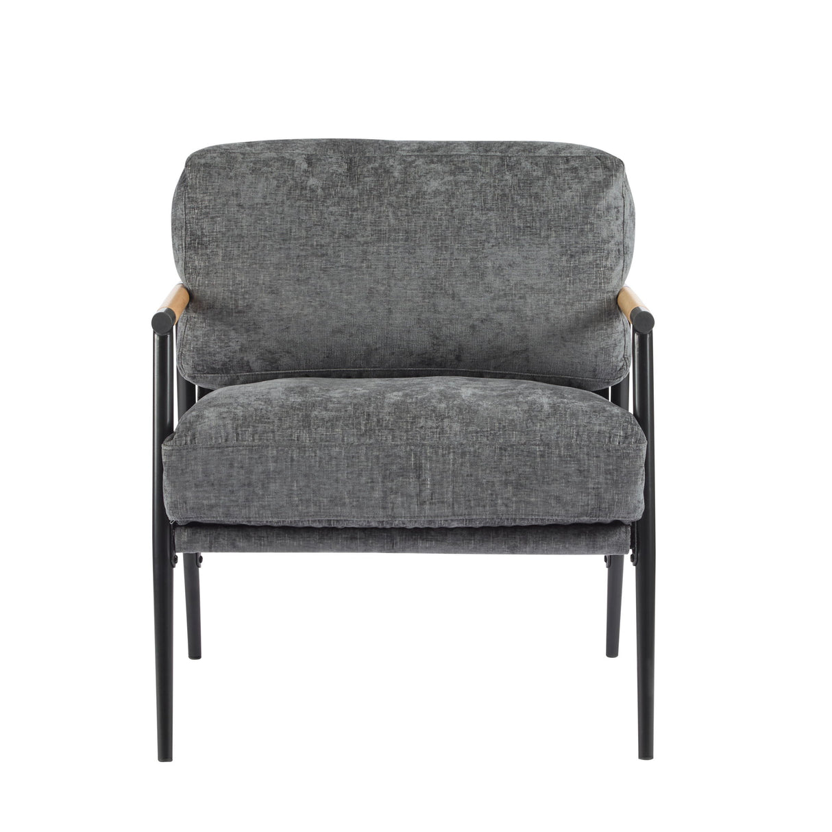 Modern Accent Chair With Cushions, Cozy Seating