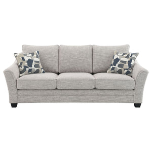 Mingle ] Upholstered Sofa - Light Gray